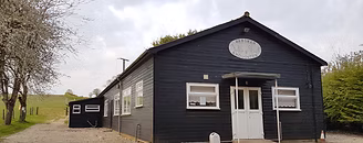 Village Hall exterior from front entrance